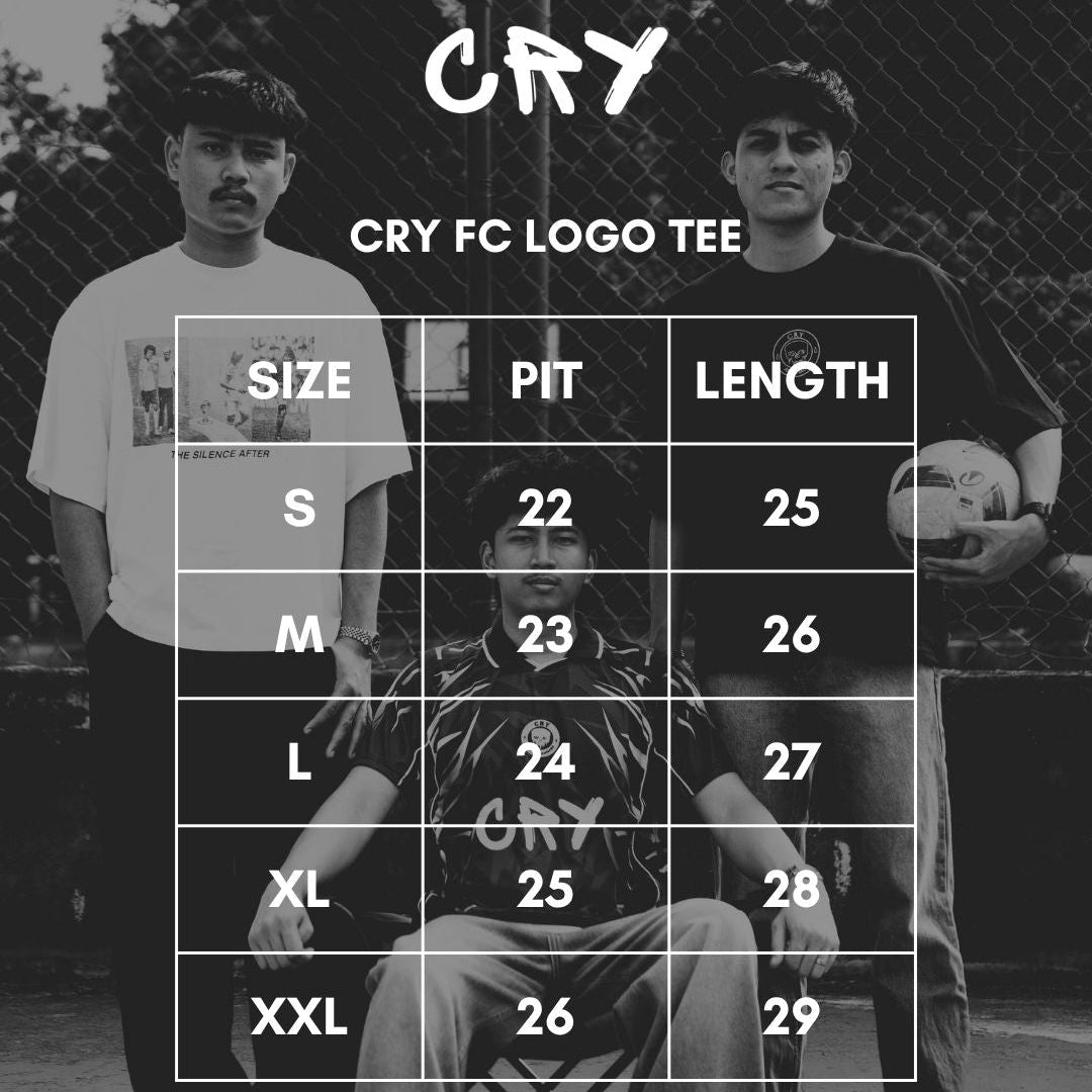 CRY FC LOGO TEE
