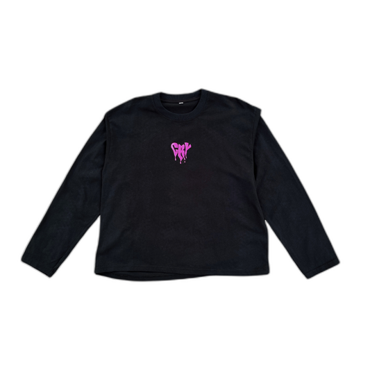 CRY FOR LOVE BOXY LONG SLEEVE T-SHIRT