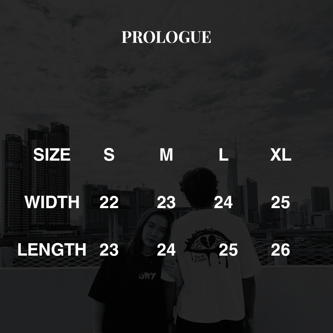 PROLOGUE BOXY TEE WHITE