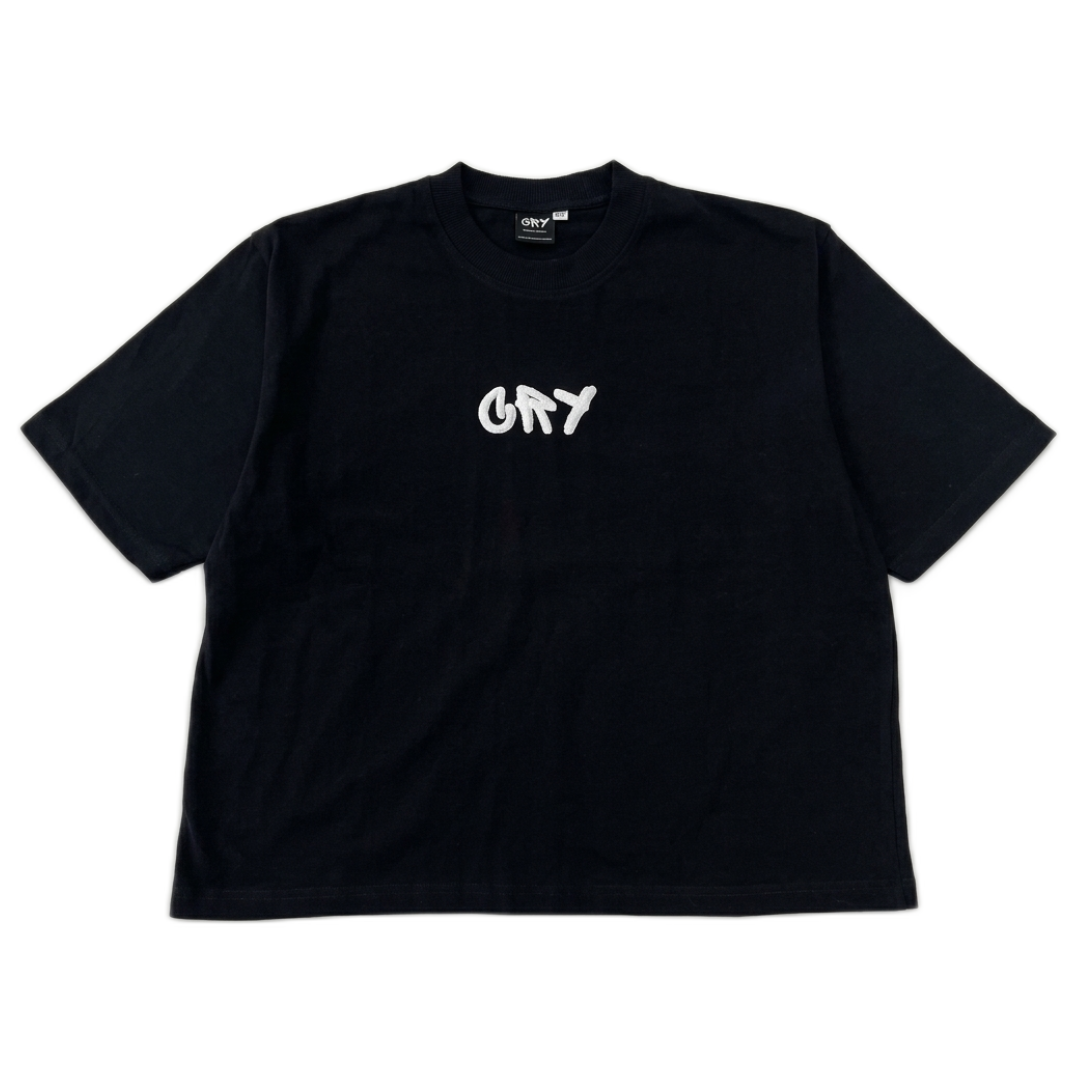PROLOGUE BOXY TEE BLACK