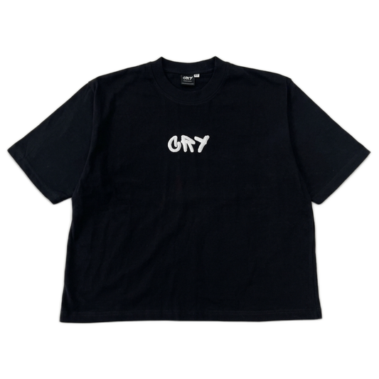 PROLOGUE BOXY TEE BLACK